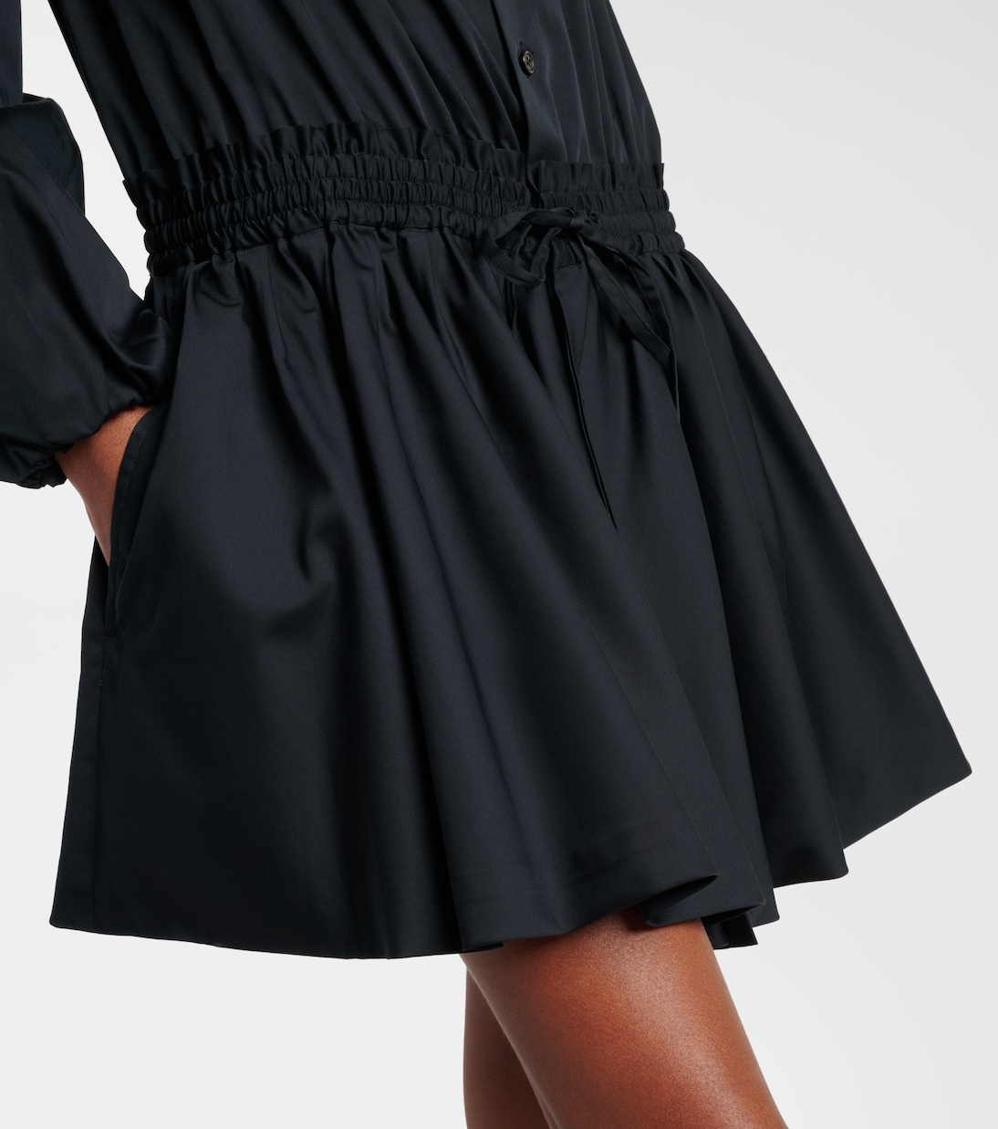 Cotton shirt dress | Noir Kei Ninomiya