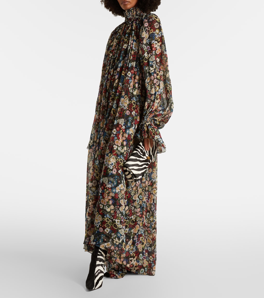 Harvey 85 calf hair over-the-knee boots | Khaite