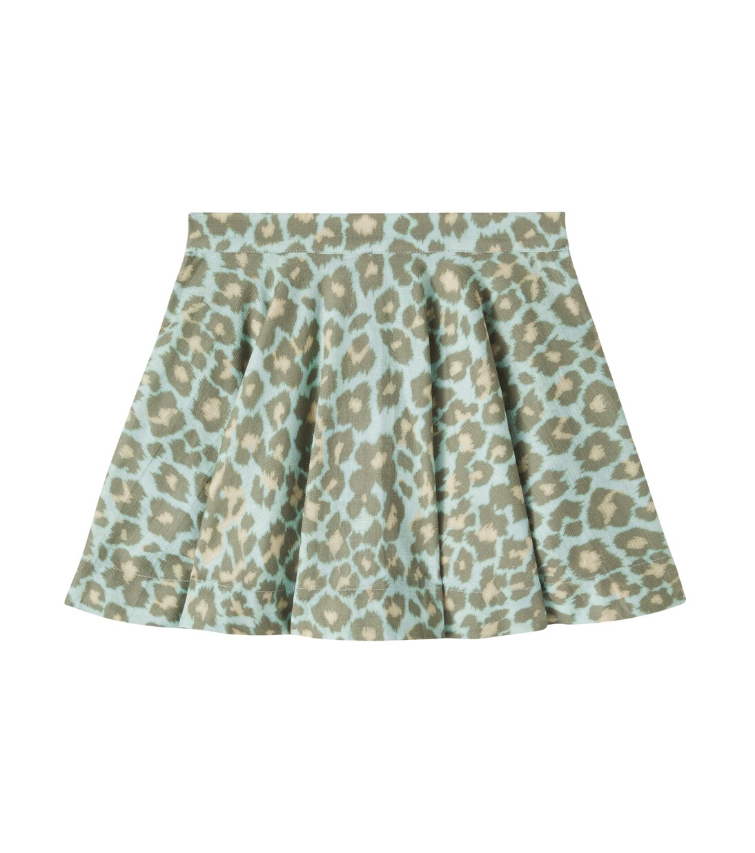 Leopard-print cotton skirt | Zimmermann Kids