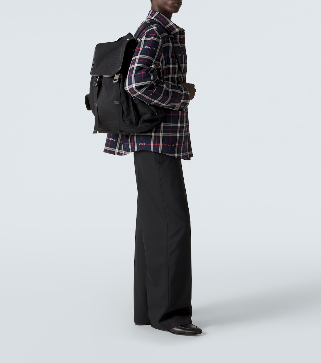 Sac à dos Large en toile GG | Gucci