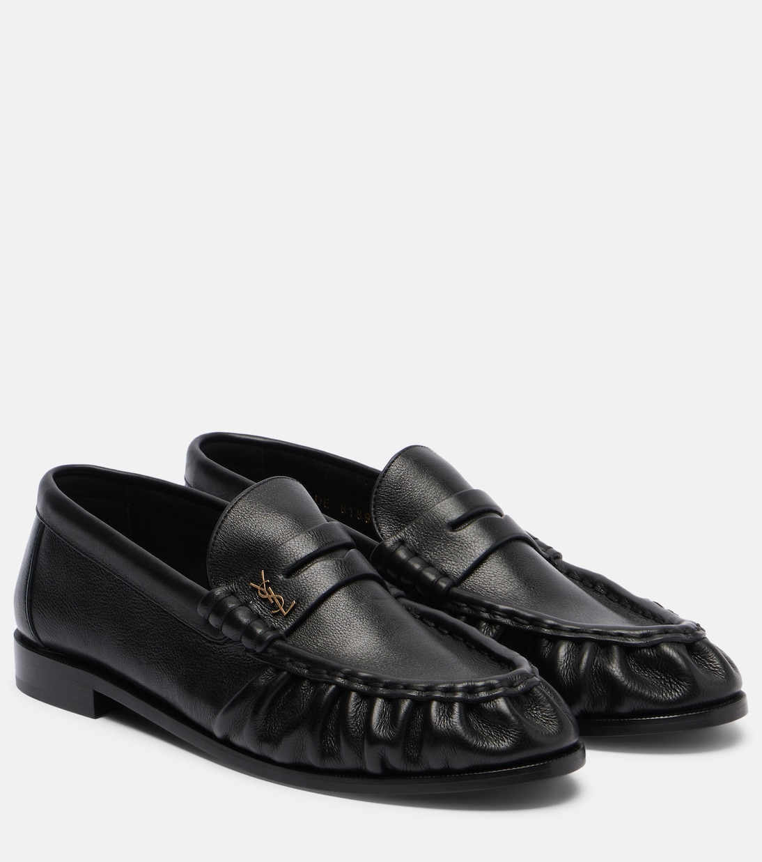 Le Loafer leather penny loafers | Saint Laurent