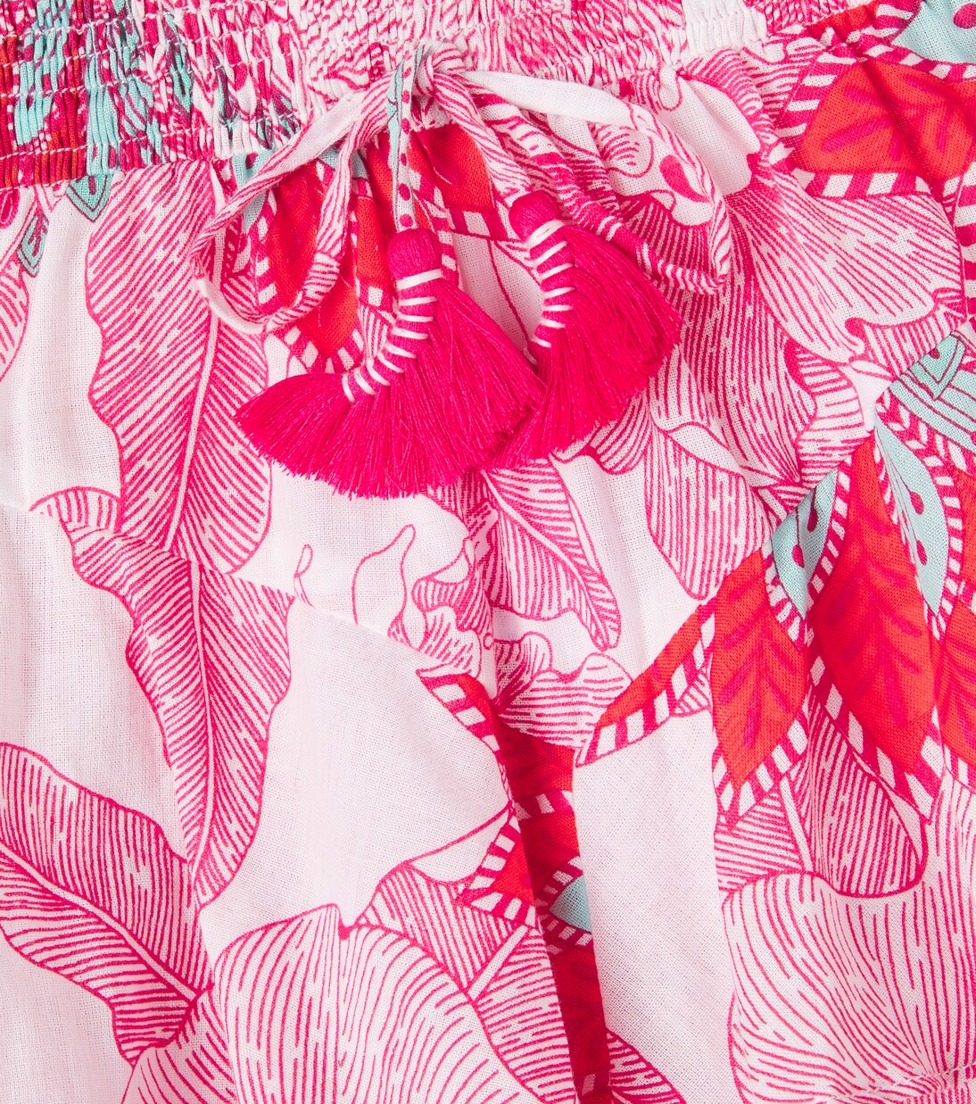 Thalia ruffled cotton shorts | Poupette St Barth Kids