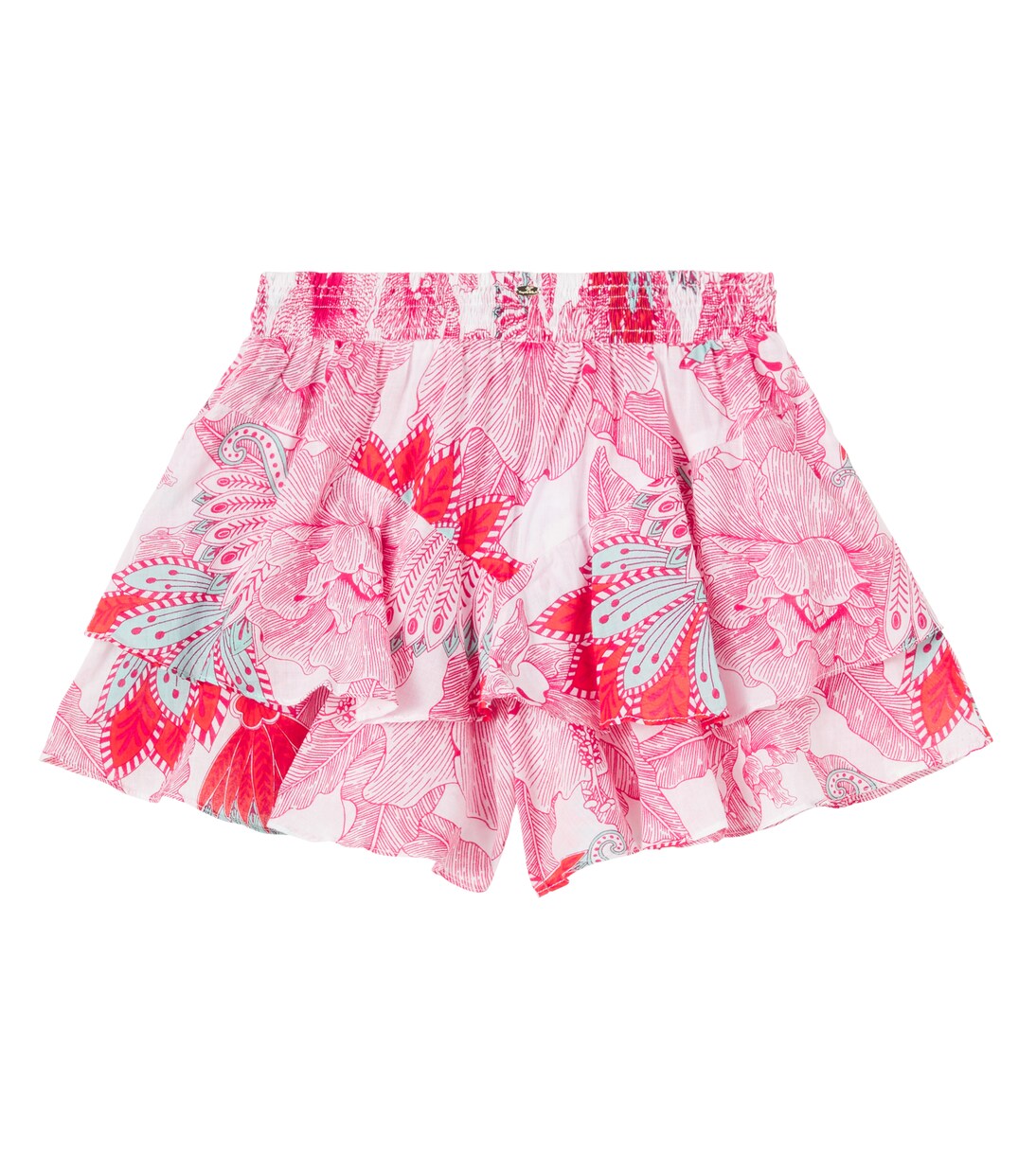 Thalia ruffled cotton shorts | Poupette St Barth Kids