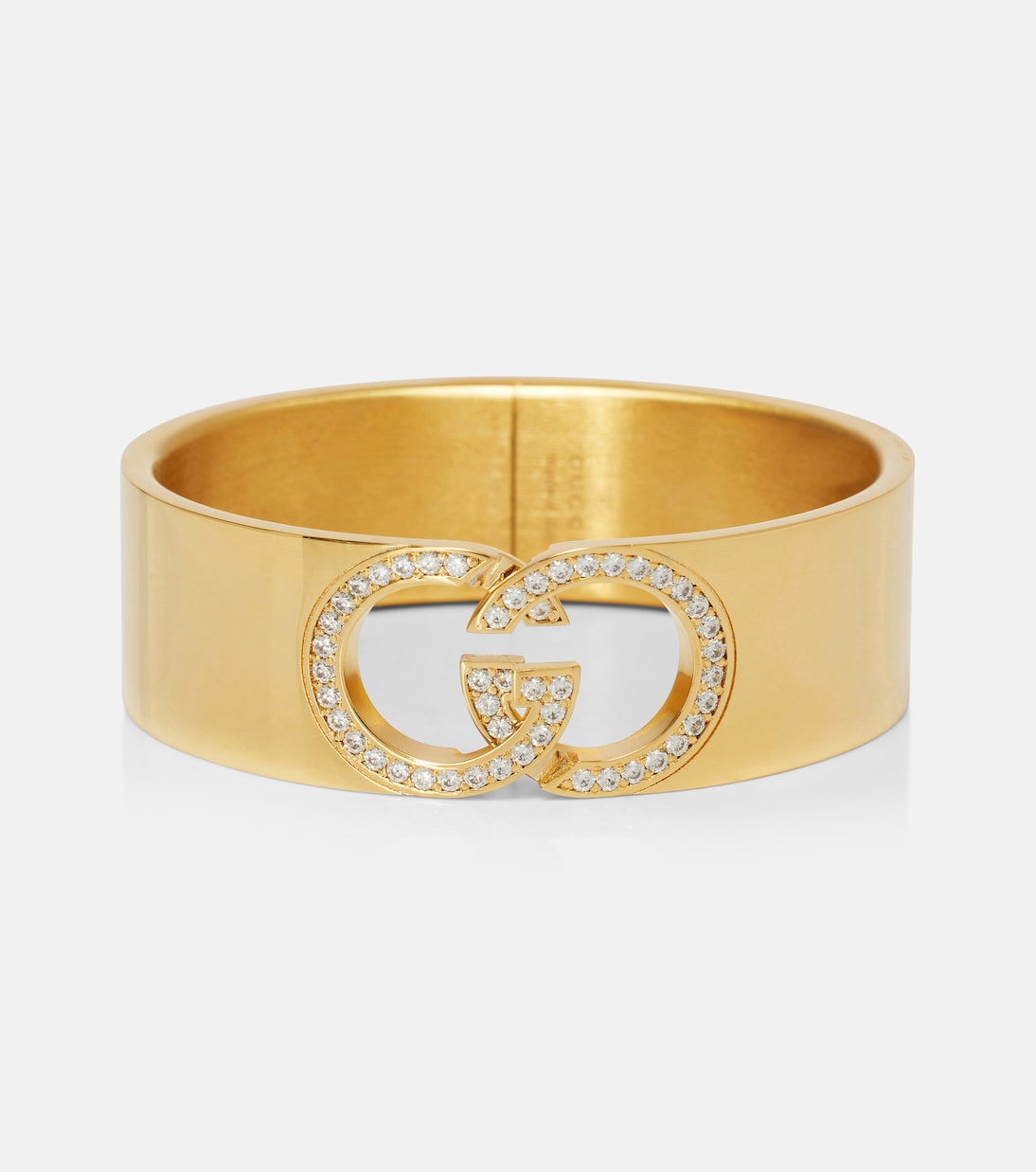 GG crystal-embellished bangle | Gucci