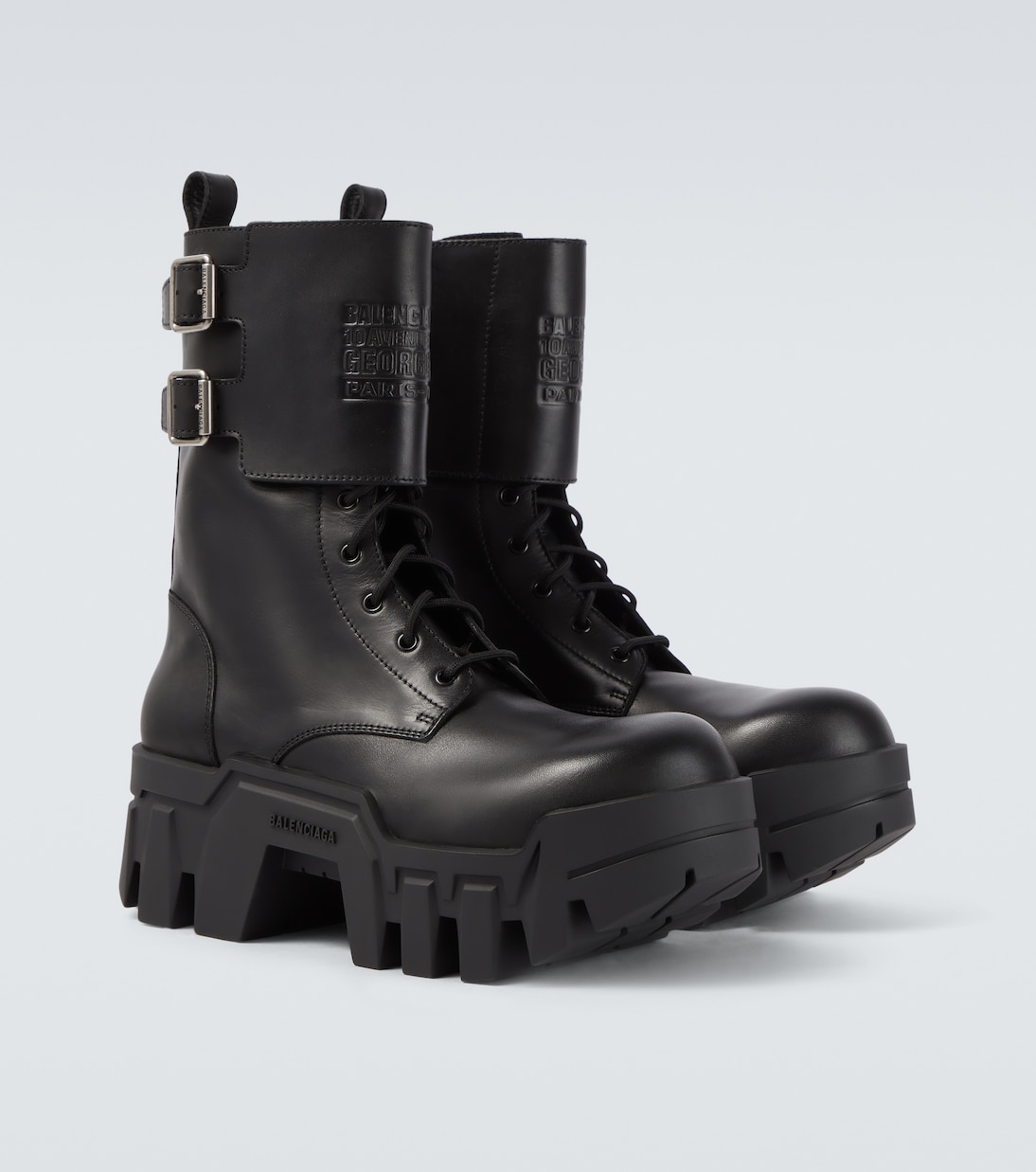 Bottines Bulldozer en cuir  | Balenciaga