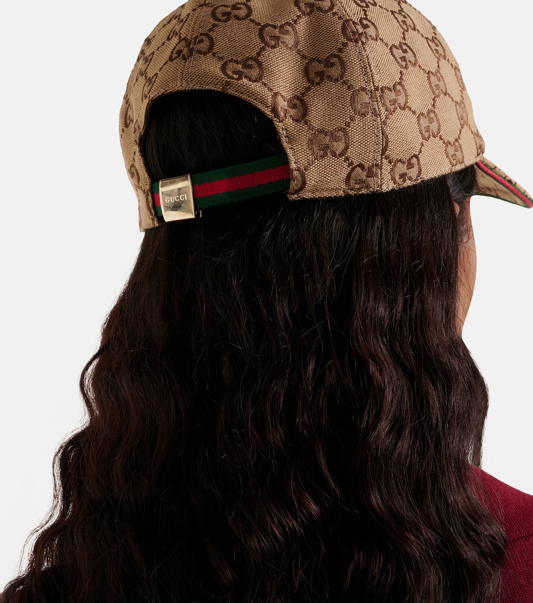GG Supreme Canvas cotton-blend baseball cap | Gucci