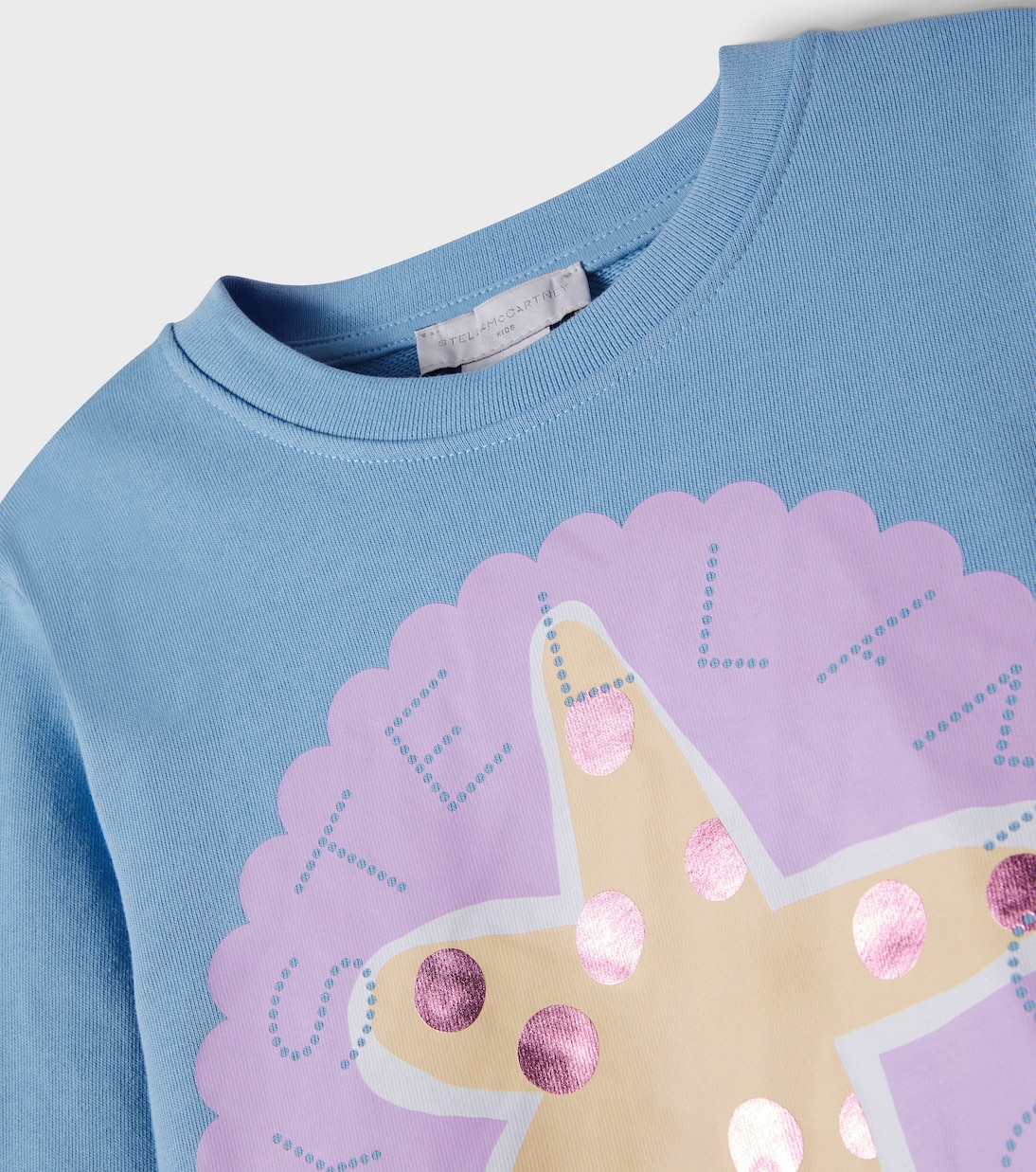 Sudadera de algodón estampada | Stella McCartney Kids