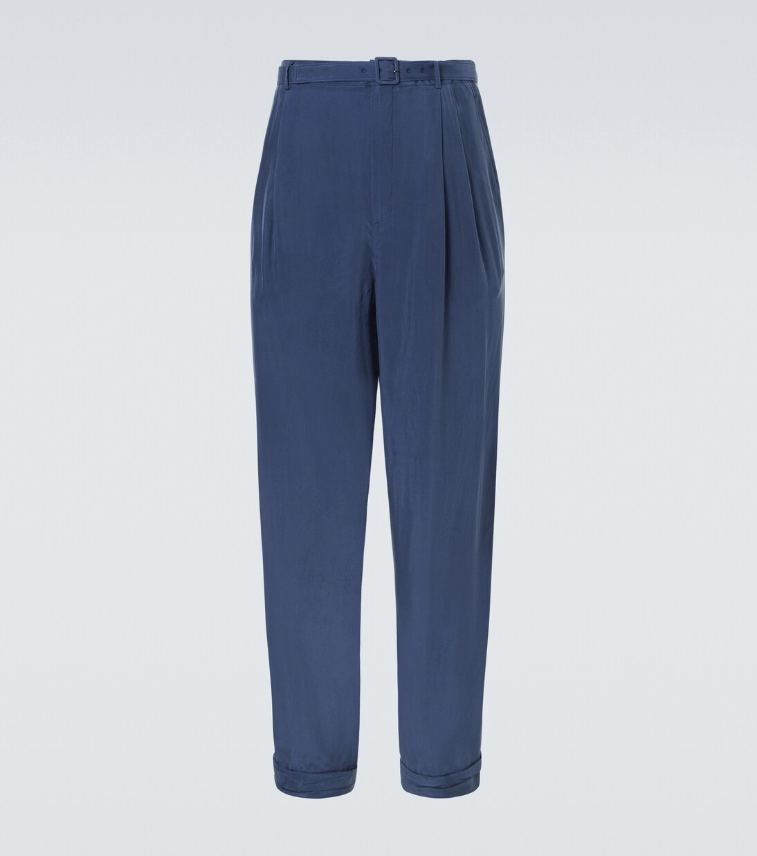 Silk habotai tapered pants | Saint Laurent