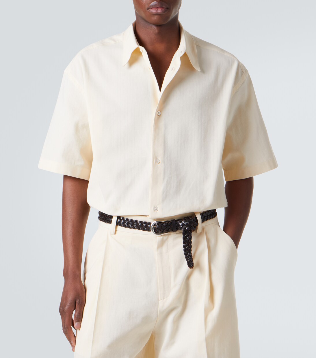 Sanko cotton and linen shirt | Studio Nicholson