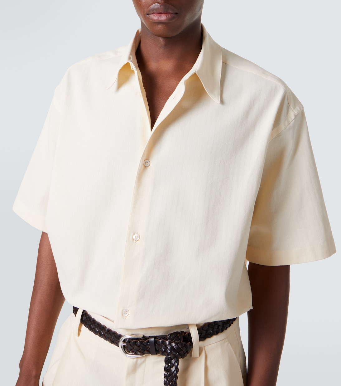 Sanko cotton and linen shirt | Studio Nicholson