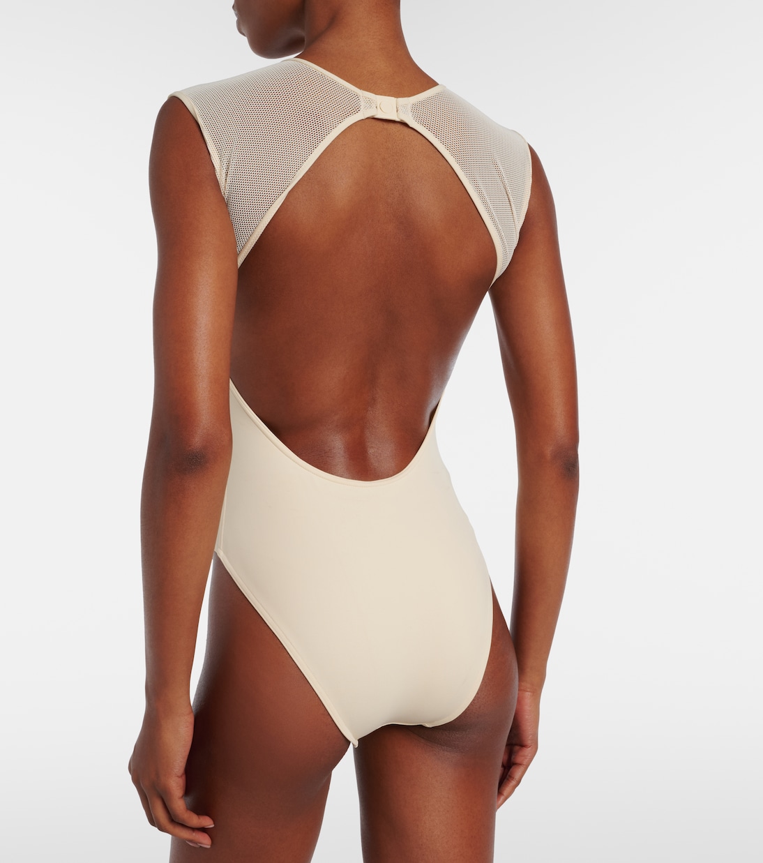 Unique mesh-trimmed swimsuit | Eres