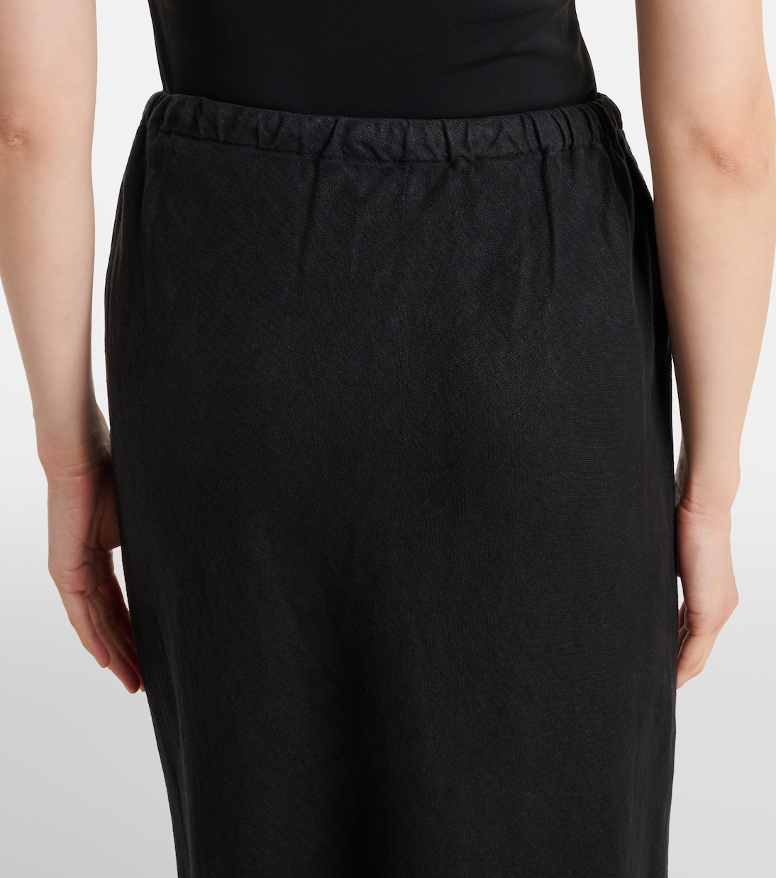 Maxirock Beka aus Leinen | Velvet