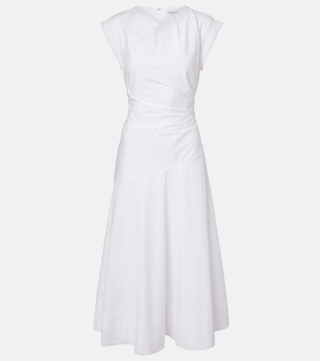 Lisette cotton-blend midi dress | Veronica Beard