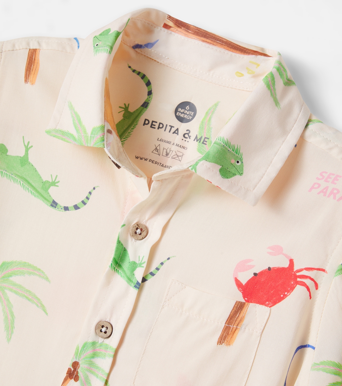 Bedrucktes Hemd | Pepita&Me