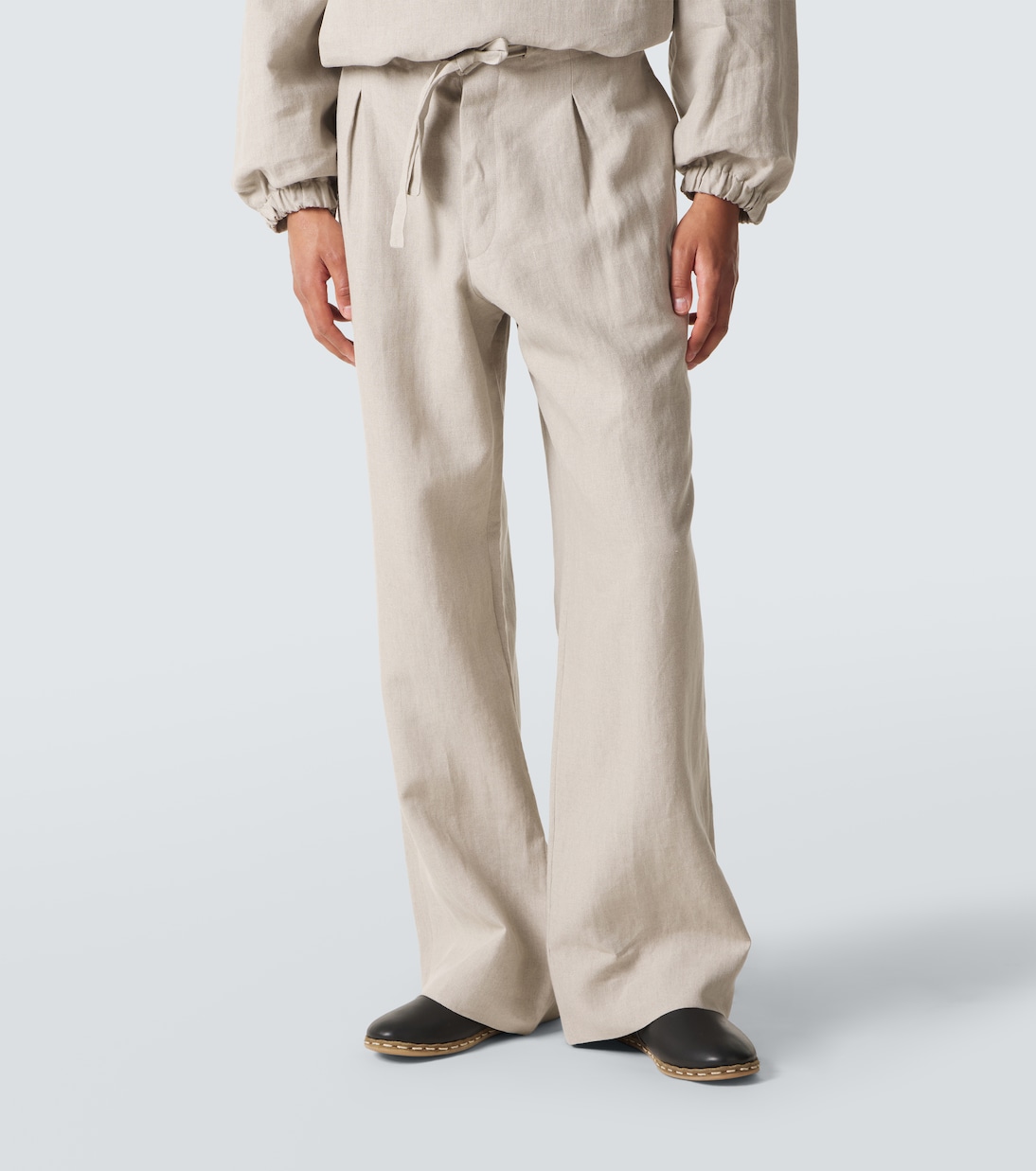 Linen straight pants | Stòffa