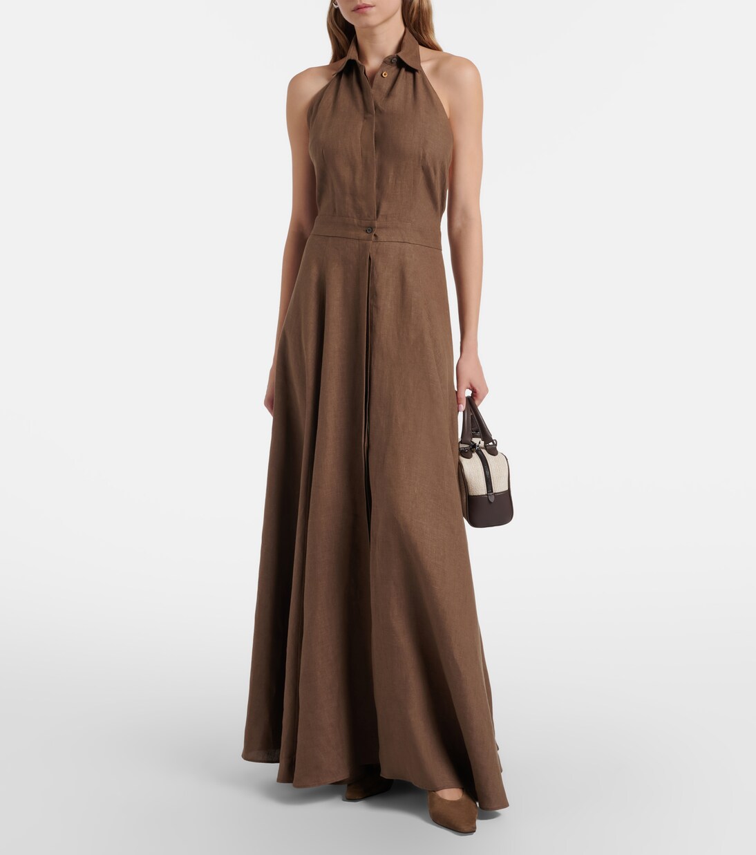 Eldred linen maxi dress | Ralph Lauren Collection
