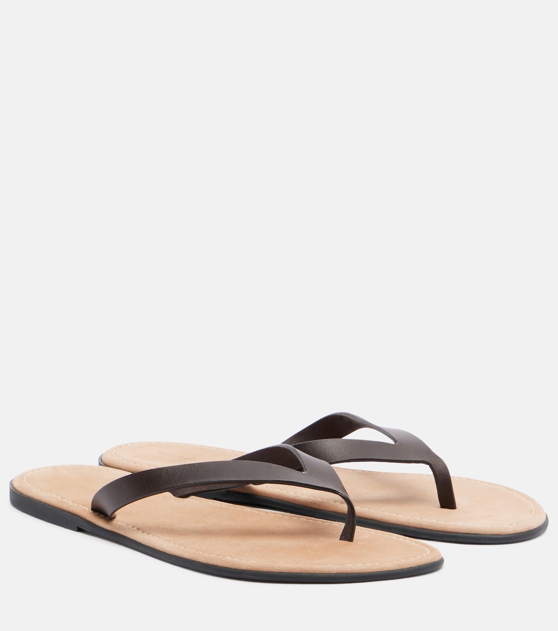 Beach leather thong sandals | The Row