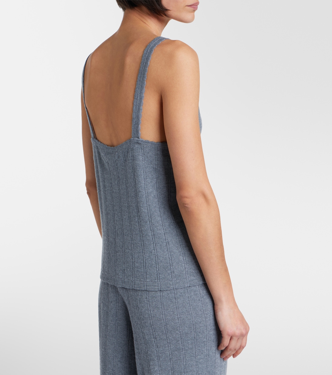 Suni cotton and cashmere tank top | Lisa Yang