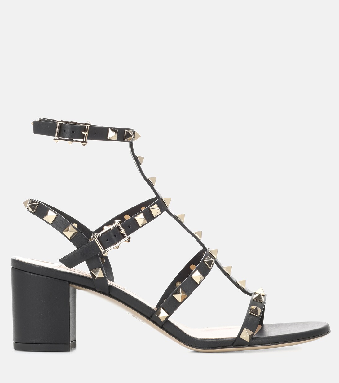 Sandalen Rockstud 65 aus Leder | Valentino Garavani