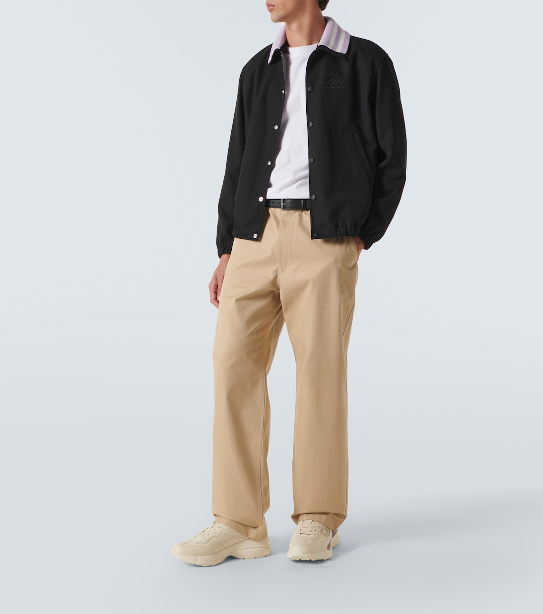 Rhyton leather sneakers | Gucci