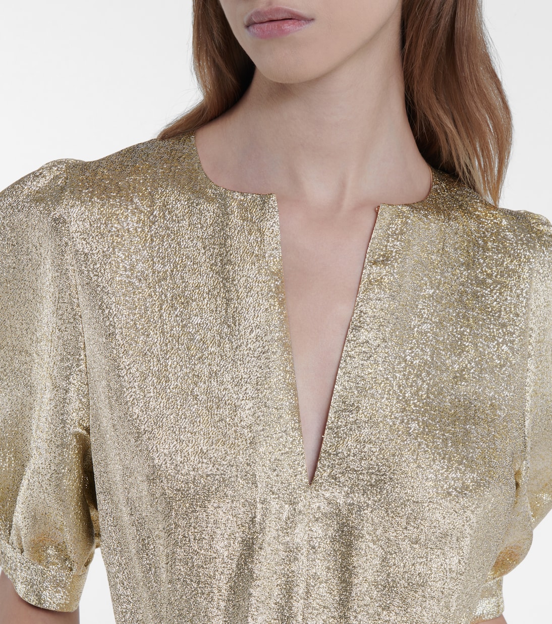 Mono Elisa de crepé metalizado | Stella McCartney