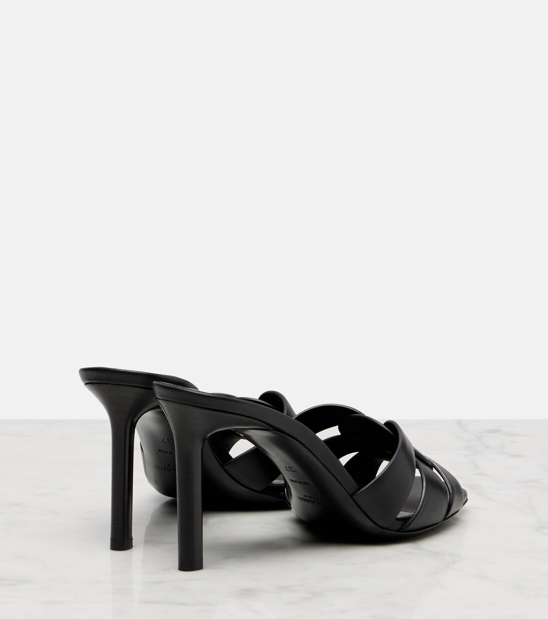 Tribute 85 leather sandals | Saint Laurent