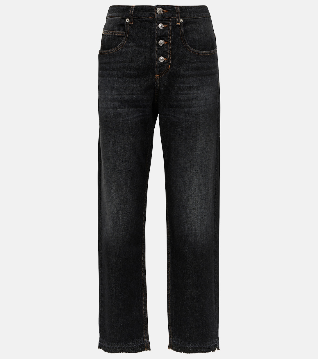 High-Rise Straight Jeans Belden | Marant Etoile