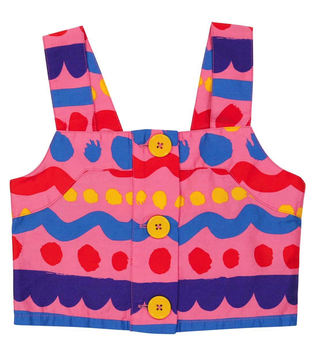 Printed cotton crop top | Stella McCartney Kids