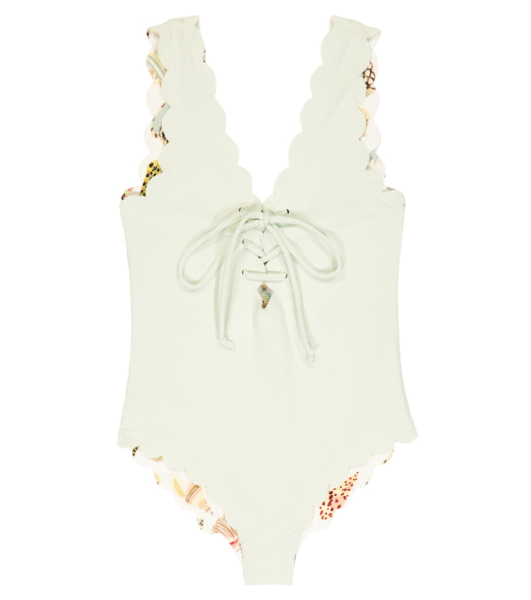 Palm Springs scalloped swimsuit | Marysia Bumby