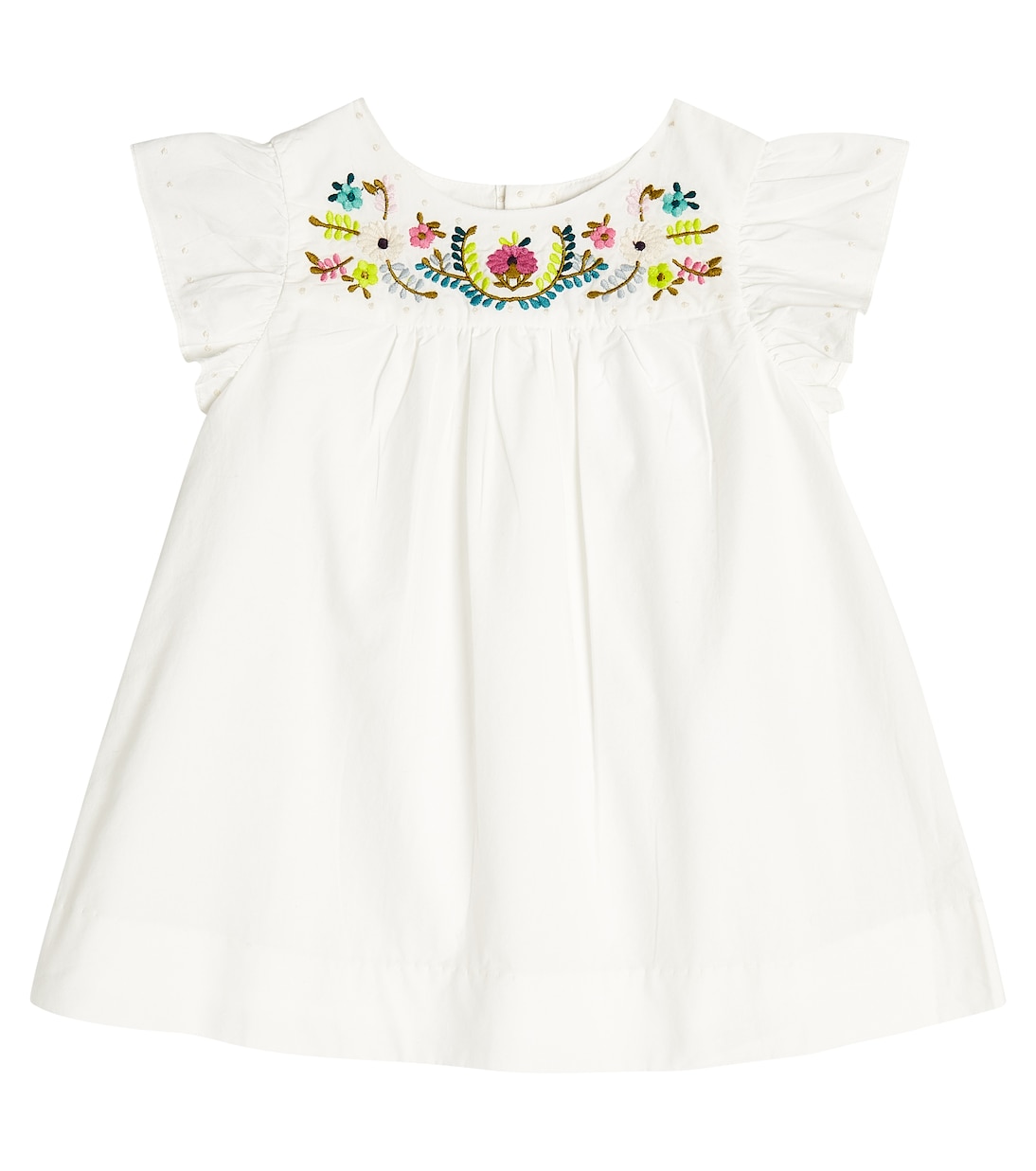 Bébé – Robe Laurie brodée en coton | Bonpoint