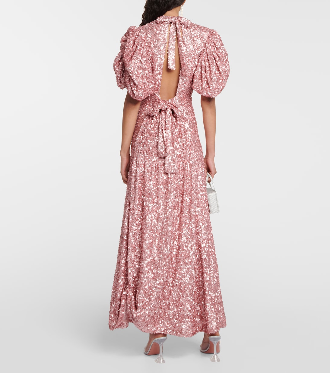 Robe longue à sequins | Rotate