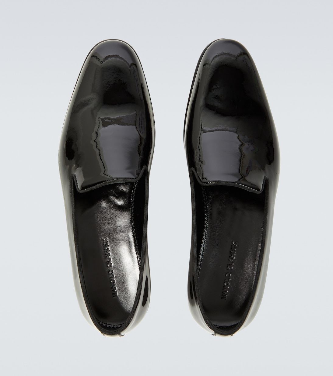 Mario patent leather loafers | Manolo Blahnik