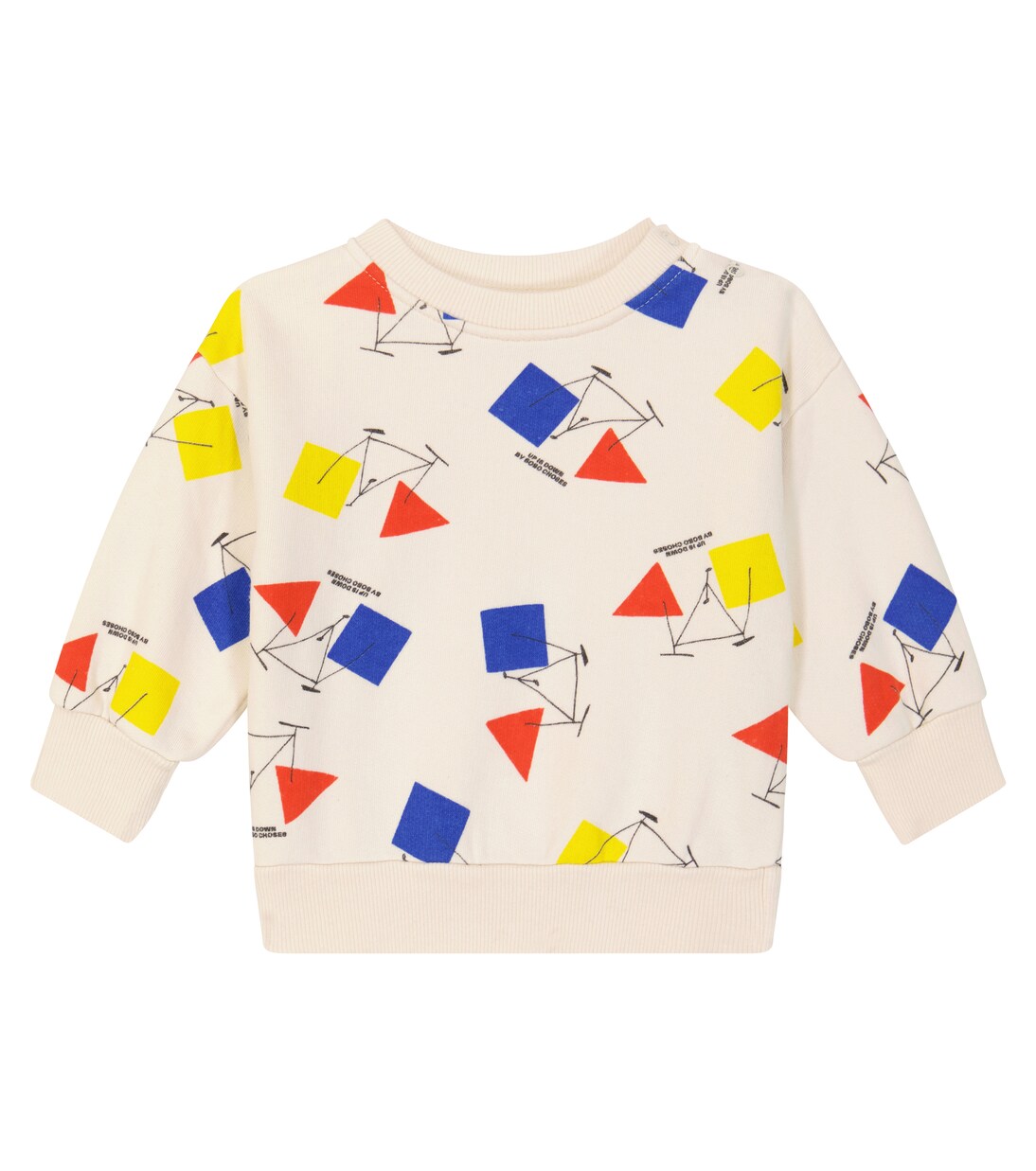 Baby printed cotton jersey sweatshirt | Bobo Choses