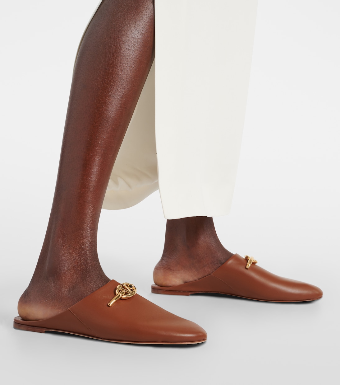 VLogo Signature leather mules | Valentino Garavani