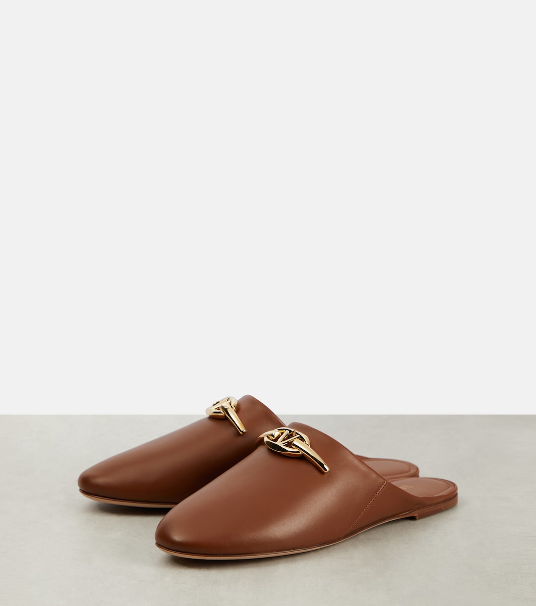 VLogo Signature leather mules | Valentino Garavani