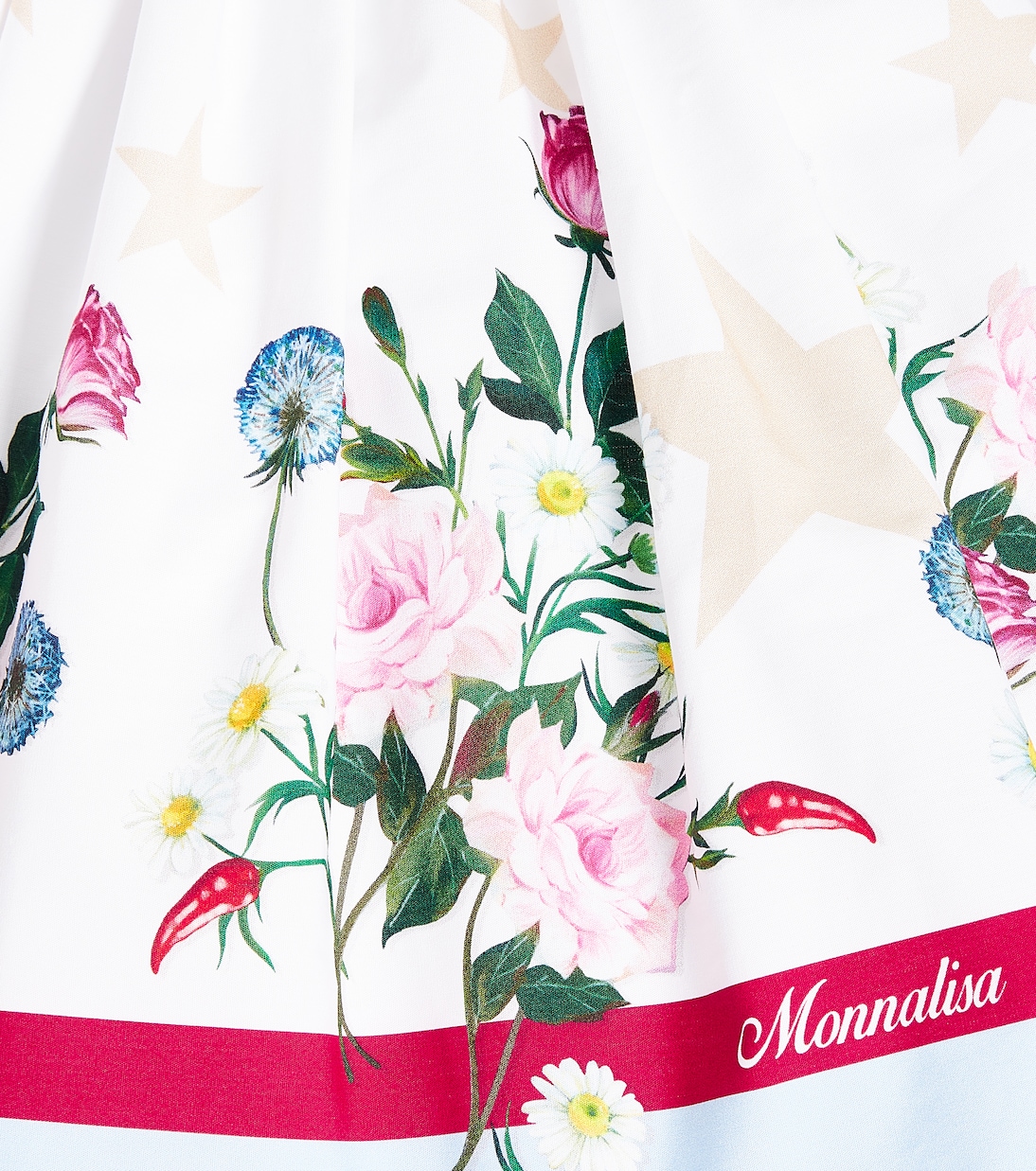 Gonna in popeline di cotone | Monnalisa