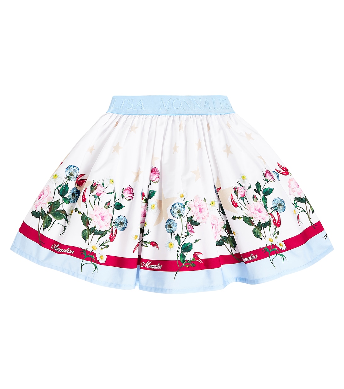 Gonna in popeline di cotone | Monnalisa