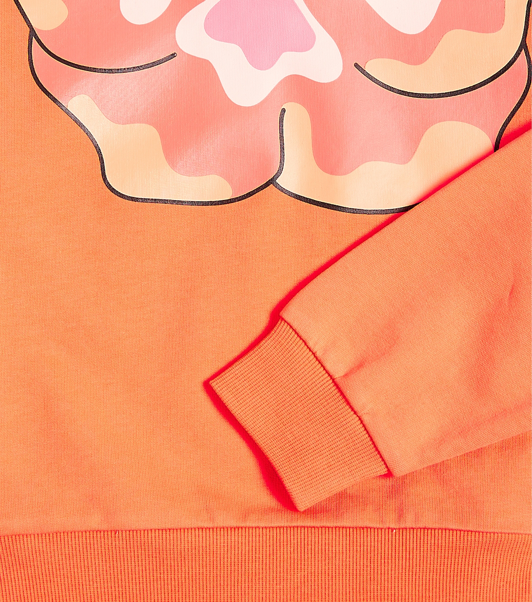 Printed cotton-blend jersey sweatshirt | Kenzo Kids