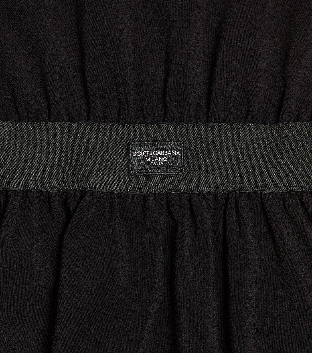 Cotton-blend jersey dress  | Dolce&Gabbana Kids