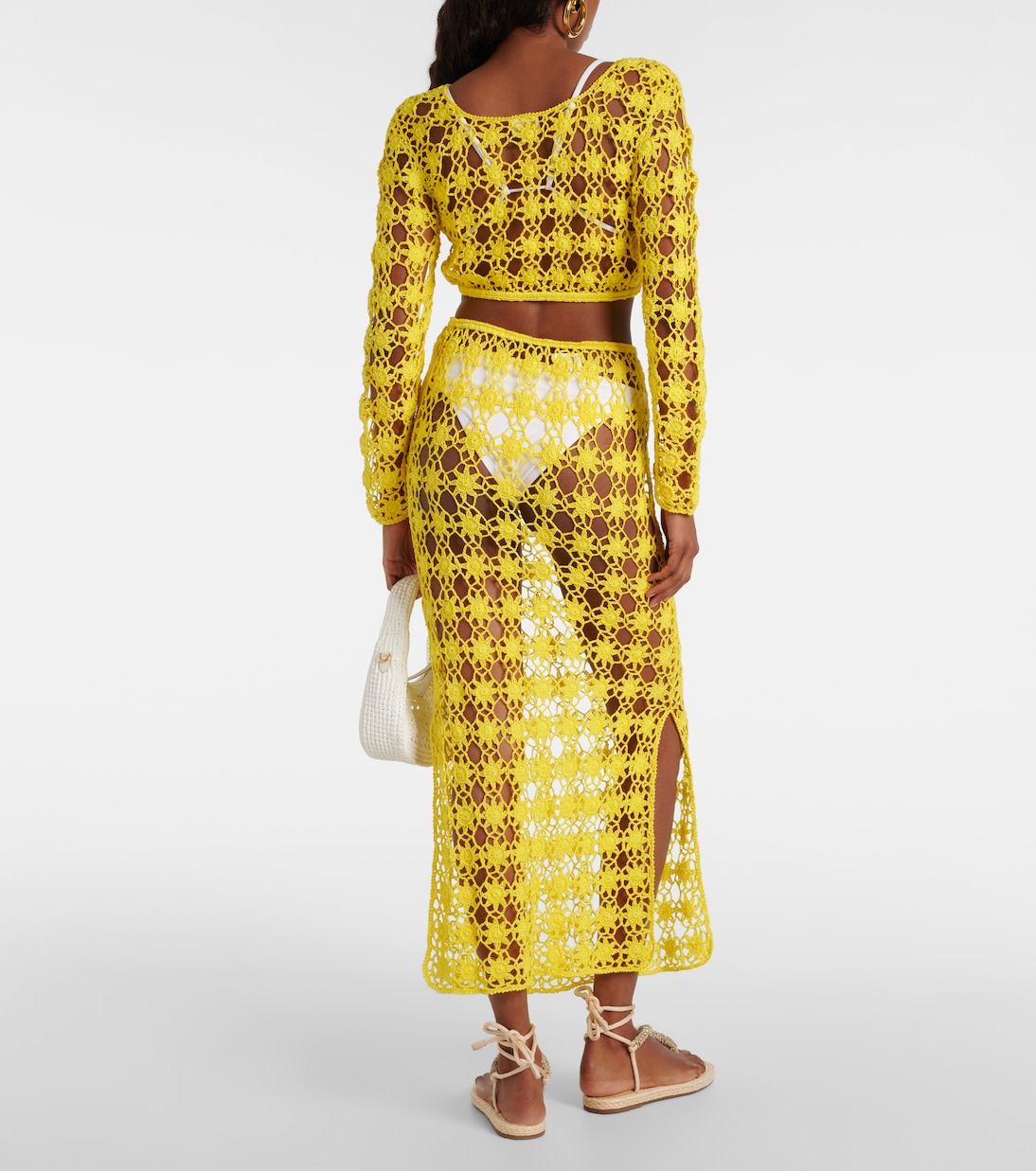 Cropped-Top Bella aus Häkelstrick | Anna Kosturova