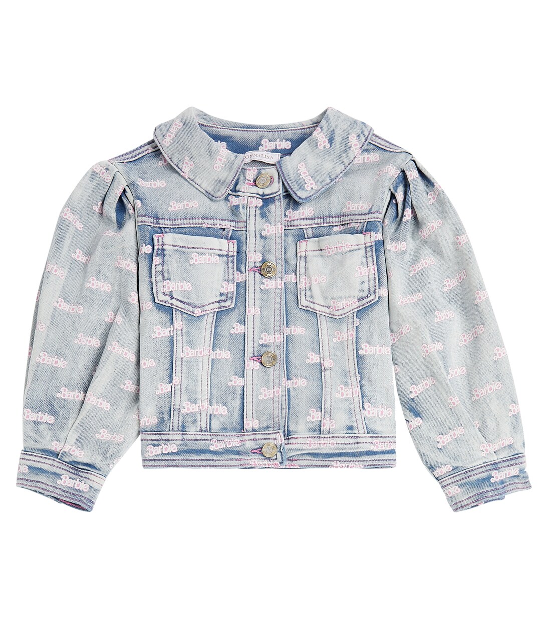 x Barbie® denim jacket | Monnalisa