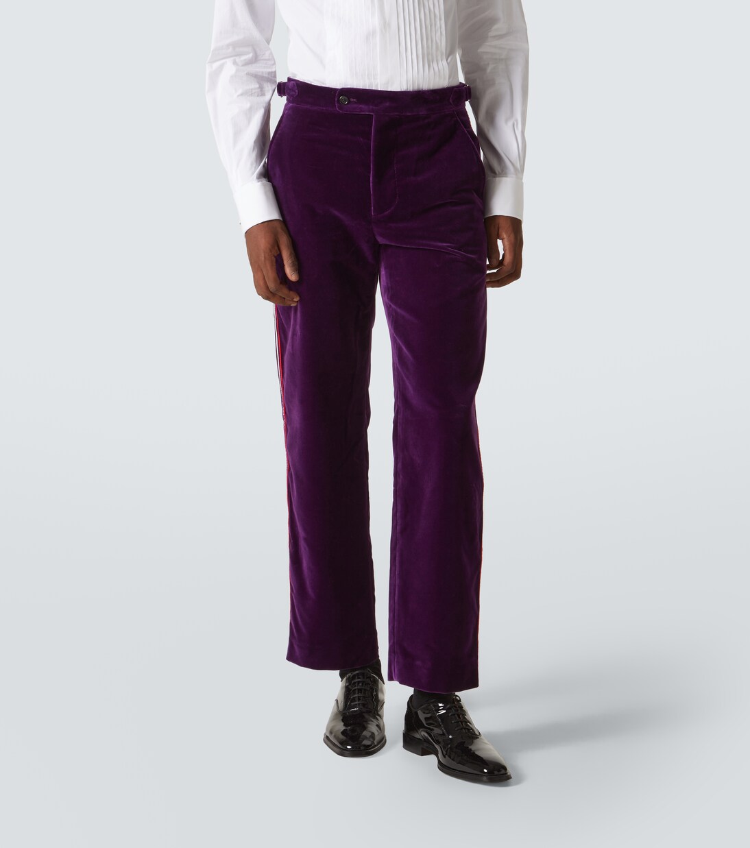 Showcase cotton velvet suit pants | Bode