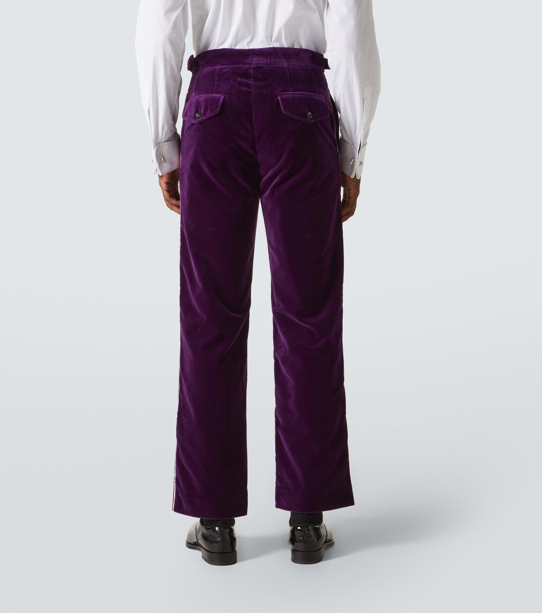 Showcase cotton velvet suit pants | Bode