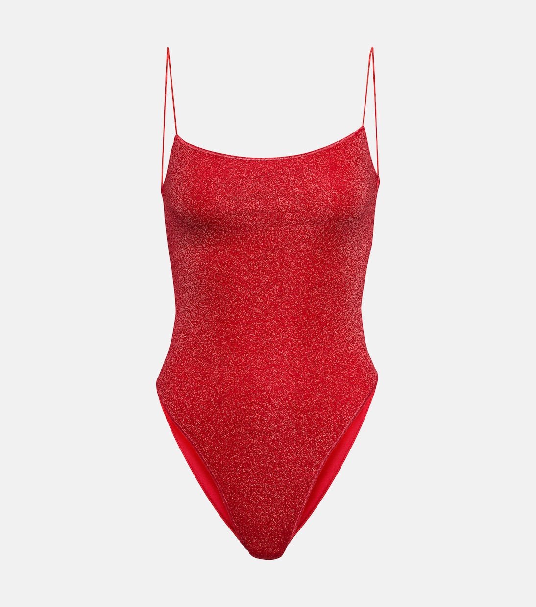 Lumière Square lamé swimsuit | Oséree