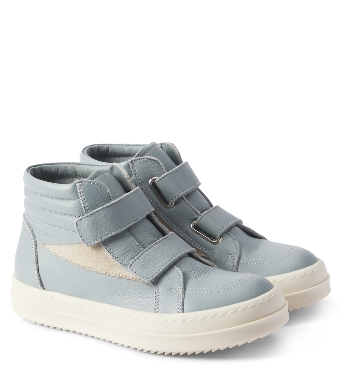 High-Top Sneakers Porterville aus Leder | Rick Owens Kids