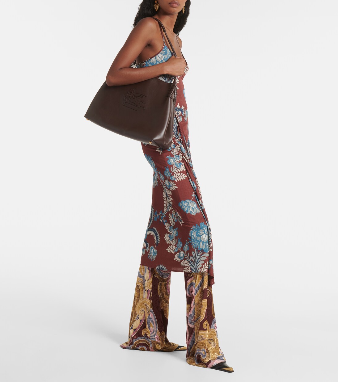 Tote Bag Libra Medium aus Leder | Etro