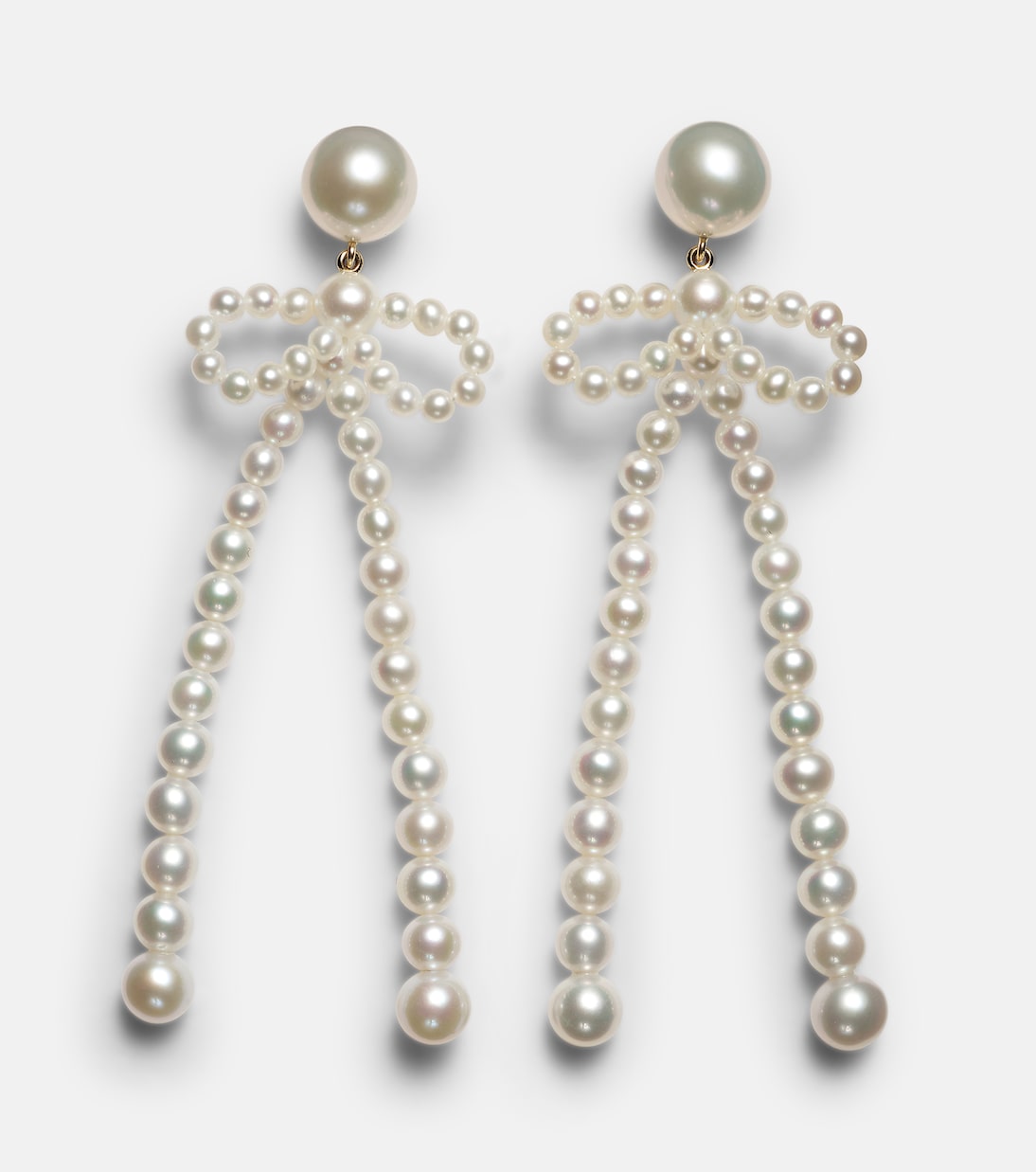 Boucles d'oreilles Rosette de Perles en or 14 ct et perles d'eau douce | Sophie Bille Brahe