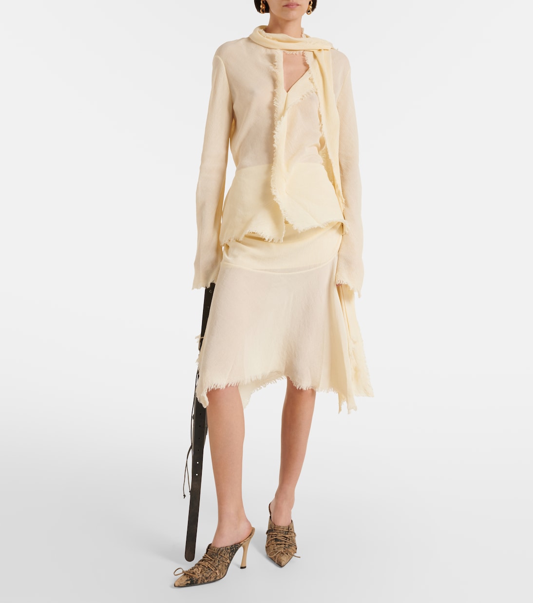 Crêpe blouse | Acne Studios