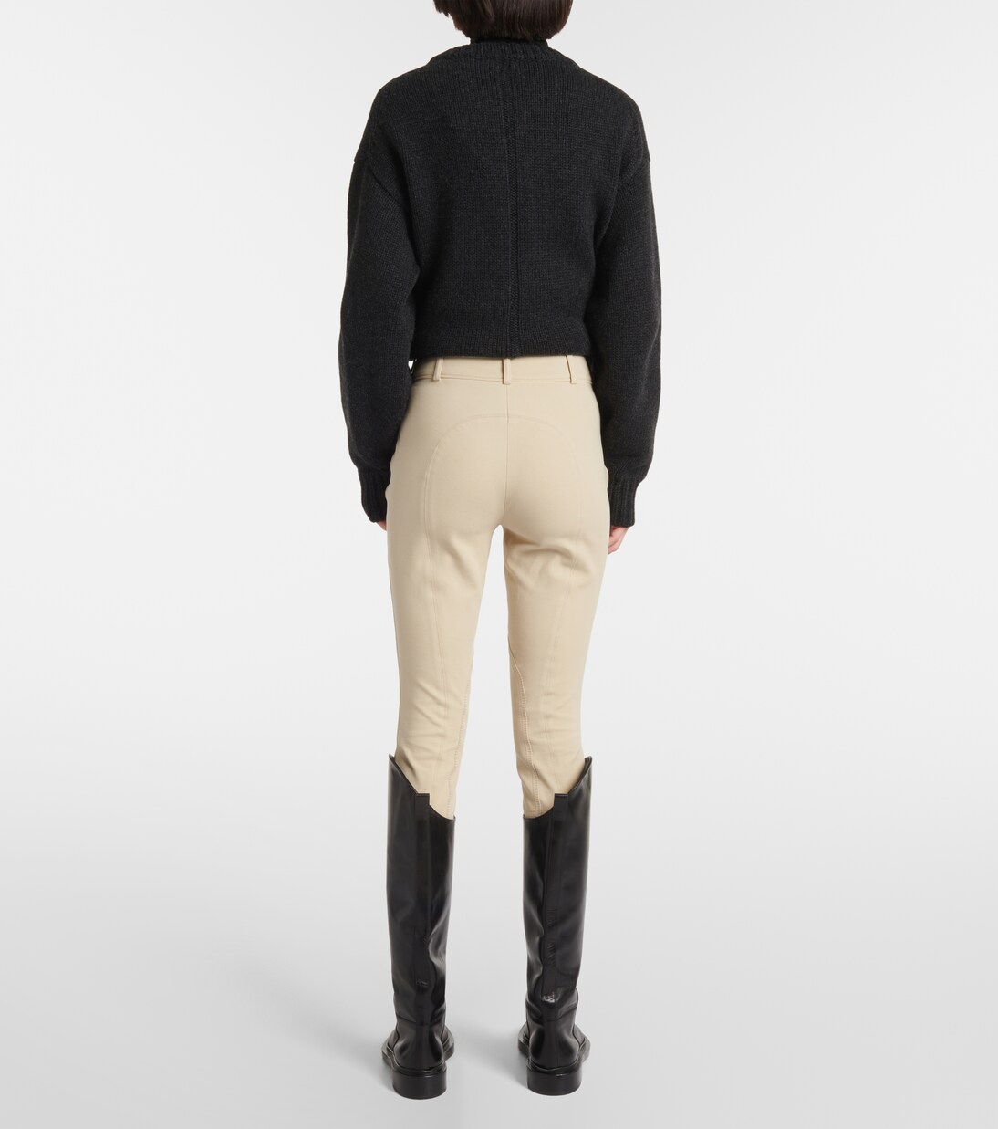 Schmale Hose Doris aus Twill | Loro Piana