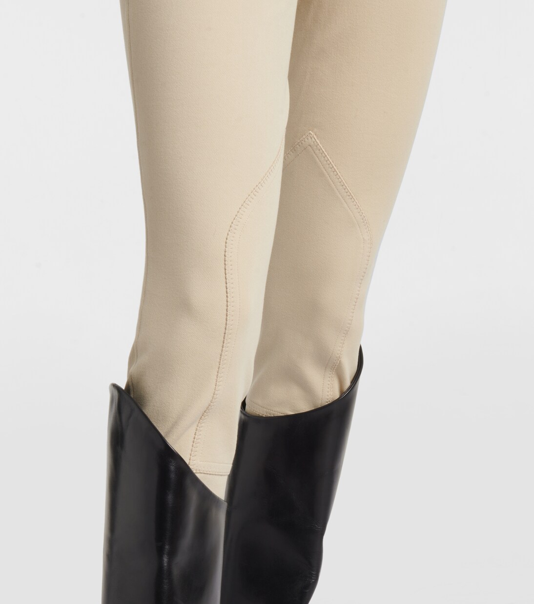 Schmale Hose Doris aus Twill | Loro Piana